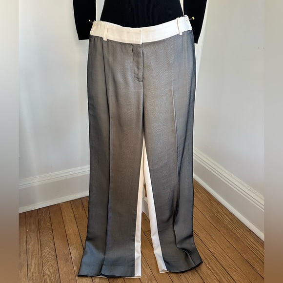 Celine Black & Ivory Dress Pants size 38 - Picture 8 of 8